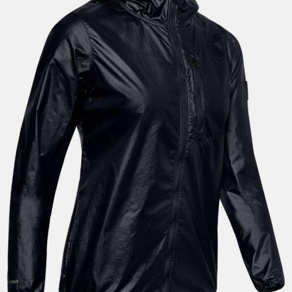 Under Armour Women's UA OD Impasse Waterproof Lightweight Fitted Jacket Med NWT